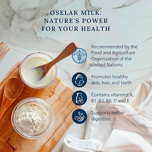 Oselak Donkey Milk Powder – Gentle on Digestion, Rich in Vitamins & Minerals