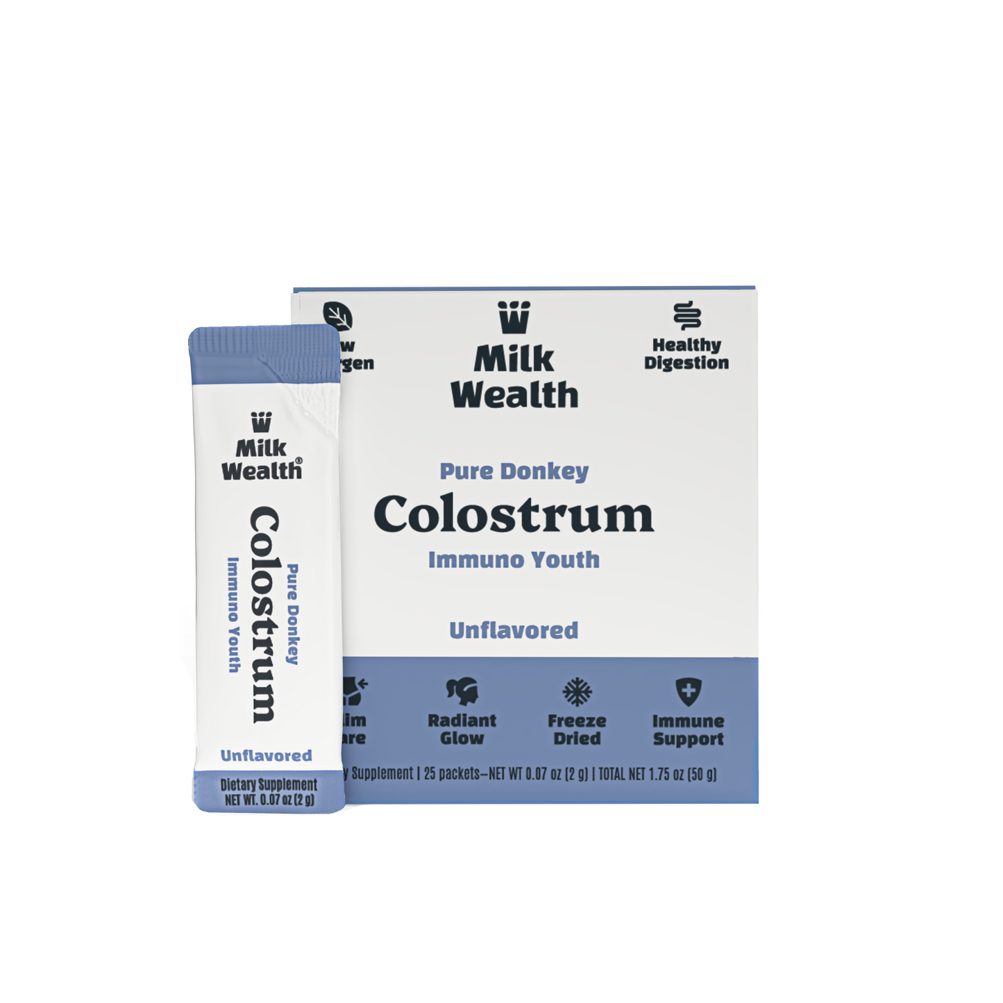 Milk Wealth's Pure Donkey Colostrum for Daily Nutrition