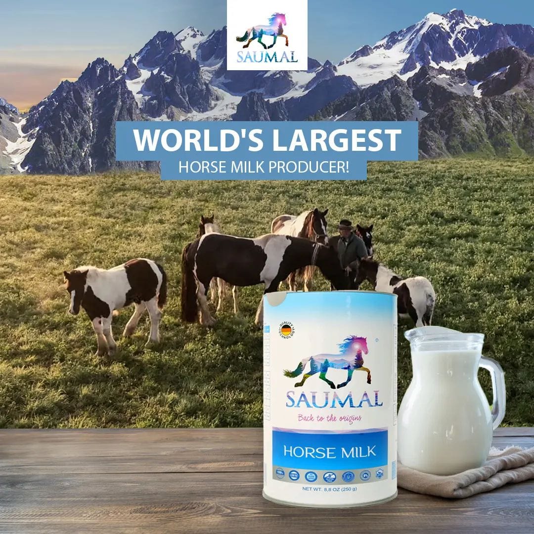 Saumal 100% Natural Horse Milk Powder - Premium & Nutrient-Rich